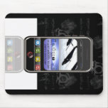mobile phone text message Happy Birthday mousepads