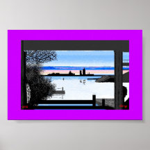 Mobile Skyline poster by:da'vy