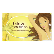 Mobile Spray Tanning Business Card