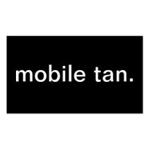 Mobile Tan Business Card