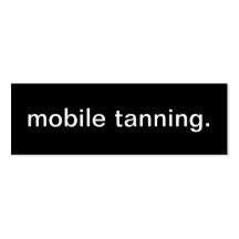 Mobile Tanning Business Card