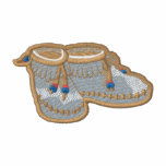 Moccasins embroidered shirts