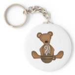Mocha Bear (template) Keychains