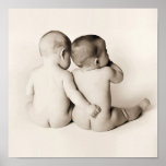 Mocha Twin Baby Bottoms posters