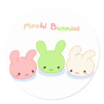 Mochi Bunnies sticker