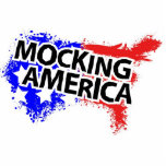 Mocking American Signature Logo photo sculptures