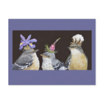 Mockingbird family postcard