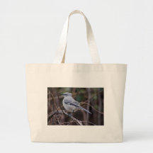 Mockingbird Ornithology Tote Bag