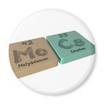 Mocs as Mo Molybdenum and Cs Caesium magnets