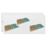 Mocs as Mo Molybdenum and Cs Caesium rack cards