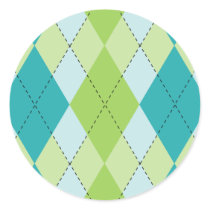 Mod Argyle Stickers