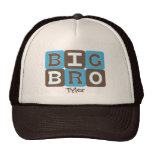 MOD Blocks Big Bro - Blue & Brown Personalised Hat