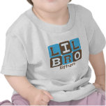 MOD Blocks Lil Bro - Blue & Brown Personalised Shirt