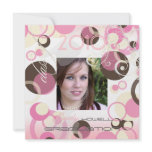 Mod Bubbles/Swirls/Damask/Graduations invitations