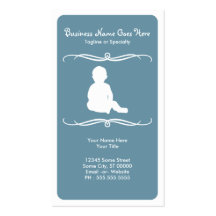 mod childcare business cards