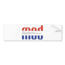 Mod_Cons Bumper Stickers