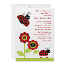 Mod Garden Baby Shower Invitation