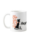 Mod Kitty Halloween Mug