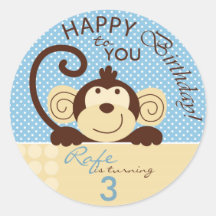 Mod Monkey Sticker B