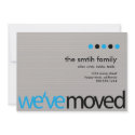 Mod Moving Announcement invitations