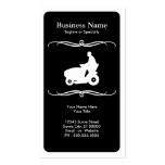 mod mower business card