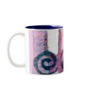 MOD MUG #12 - Spiral Art Painting by Torrant