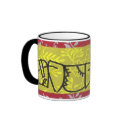 MOD MUG #18 Funky Modern Art Faces J.Torrant