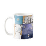 MOD MUG #19 Abstract Faces and Stars Torrant Art