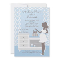 Mod Mum Baby Boy Baby Shower Invitation