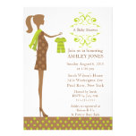 Mod Mum Boy/Girl Baby Shower Custom Invitations