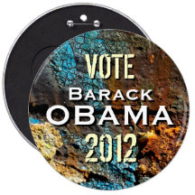 Mod Obama 2012 Giant Campaign Button