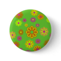 mod pop flowers groovy