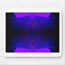 Mod Purple Urban Futurism cricketdiane Mouse Pads