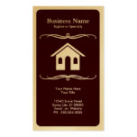 mod real estate business cards
