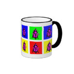 Mod Rider  Pop Art Mug