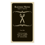 mod scissors business cards