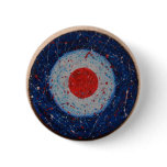 mod scooter boy badge buttons