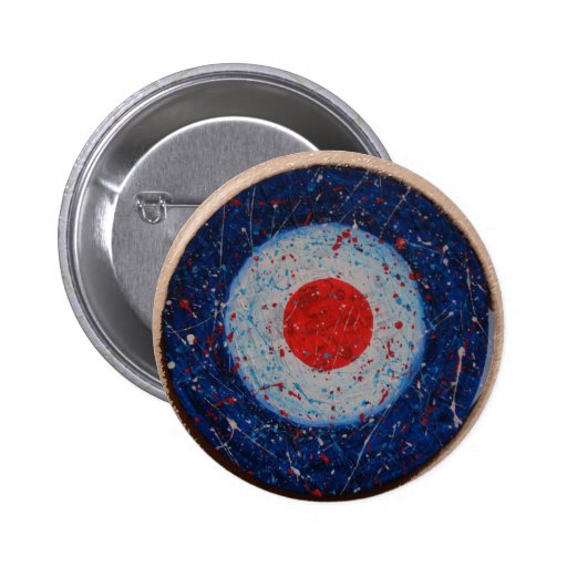 mod scooter boy badge buttons