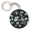 Mod Scooter Keychain