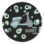 Mod Scooter Sticker