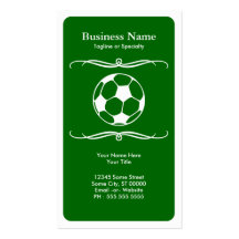 mod soccer business cards