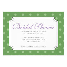 {mod squad} bridal shower personalized announcements