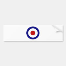 Mod Target Bumper Stickers