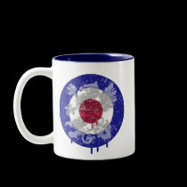 Mod Target Graffiti Mug