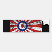 Mod Target Mods JAPAN Target Scooter Bumper Stickers