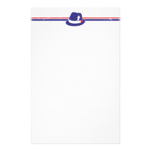 Mod Trilby Stationery Design
