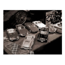 Model Cars Post Card