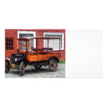 Model T Station Wagon Custom Photo Card