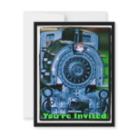 Model Train Invitations