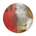 Modern Abstract Art Refrigerator Magnets